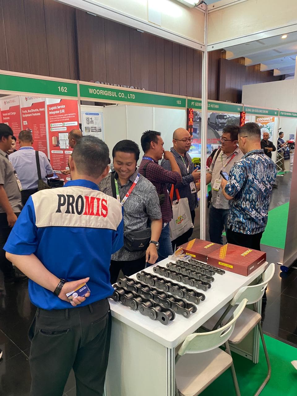 Palmex 2025 Highlights — fasilitas Promis Chain supplier rantai conveyor Indonesia